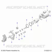 BRAKES, BRAKE ETRIER DE FREIN ARRIERE