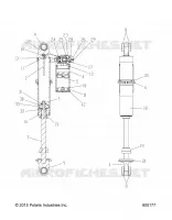 SUSPENSION, AMORTISSEUR IFS, HI LO ADJ., SNOW CHECK OPTION (7044384)