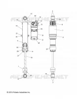 SUSPENSION, AMORTISSEUR IFS (7044388)