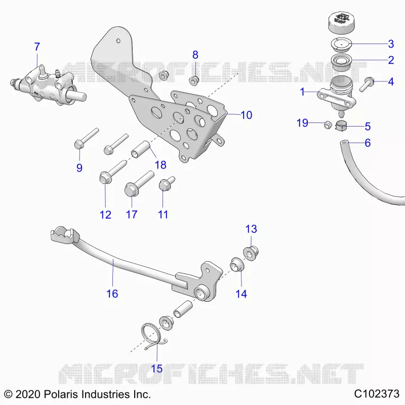 BRAKES, BRAKE PEDAL AND MAITRE CYLINDRE