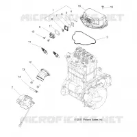 MOTEUR, SUPPORT CORPS DE PAPILLON