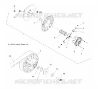 SYSTÈME DE TRANSMISSION, SECONDARY CLUTCH