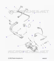 SYSTÃˆME D'ALIMENTATION, RAIL, LINES AND THROTTLE BODY