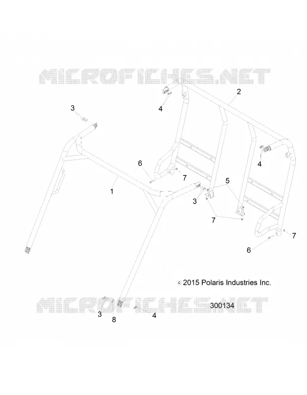 CHASSIS, CAB CADRE