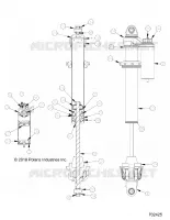 SUSPENSION, AMORTISSEUR AVANT INTERNALS