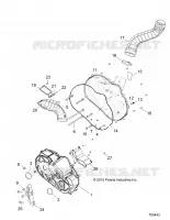 SYSTÈME DE TRANSMISSION, CLUTCH COVER AND DUCTING