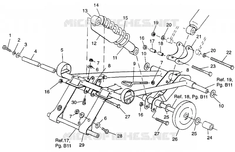 BRAS DE SUSPENSION AVANT ULTRA SPX 0975678, ULTRA SPX SE H975678 AND EUROPEAN ULTRA (4939533953B013)