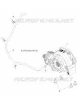 SYSTÈME DE TRANSMISSION, FRONT SUPPORT PONT