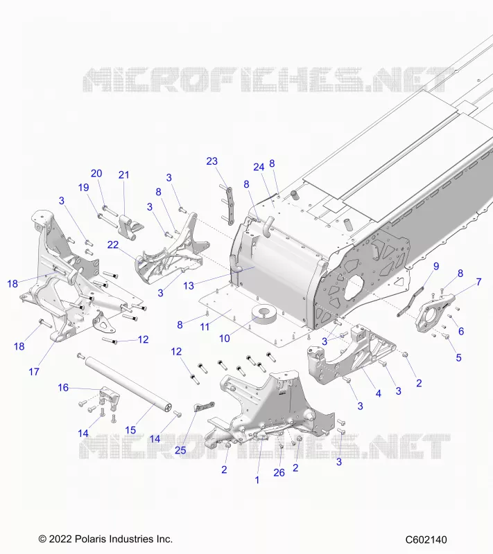 CHASSIS, BULKHEAD ASM.