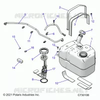 SYSTÃˆME D'ALIMENTATION, FUEL TANK ASM.