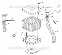 EVENT D'AERATION HURRICANE B974473 and Intl. HURRICANE I974473 (4941044104B007)