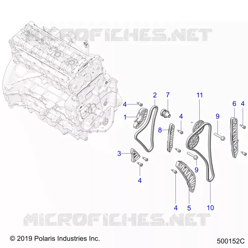 ENGINE, TIMING CHAINE AND RELATED