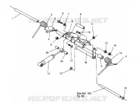 BRAS DE SUSPENSION ARRIERE WIDETRAK GT 0952061 AND  EUROPEAN WIDETRAK GT E952 (4928962896B010)