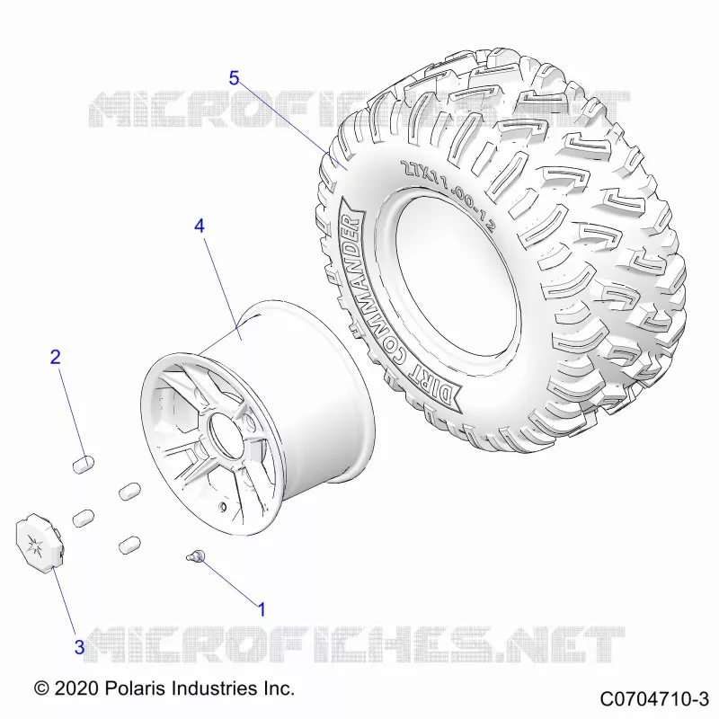 ROUES, REAR