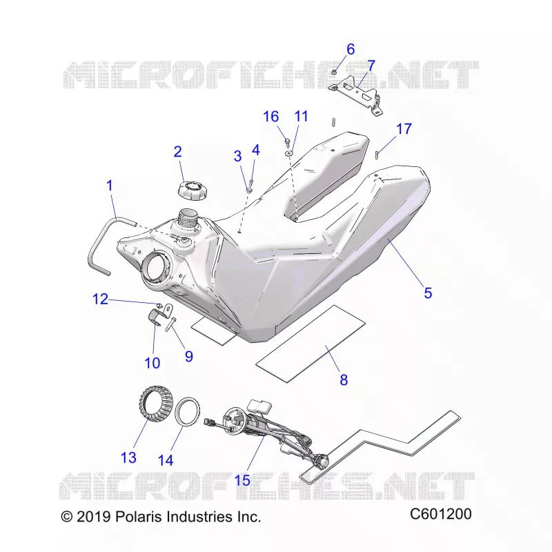 SYSTÃˆME D'ALIMENTATION, FUEL TANK ASM.