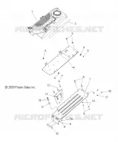 CHASSIS, PROTECTION D'EMBRAYAGE AND COVER