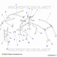 CHASSIS, CAB CADRE