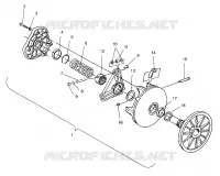 EMBRAYAGE DE TRANSMISSION ASSEMBLY XLT SPECIAL (XTRA) 0946767 (4927112711023A)