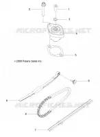 MOTEUR, TENSIONER, CAM CHAINE