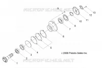 SYSTÈME DE TRANSMISSION, GEAR SHAFT OUTPUT