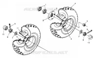 ROUE INTERMEDIAIRE 6x6 400L