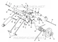 BRAS DE SUSPENSION ARRIERE 440 LC 0972760 (4938353835B011)