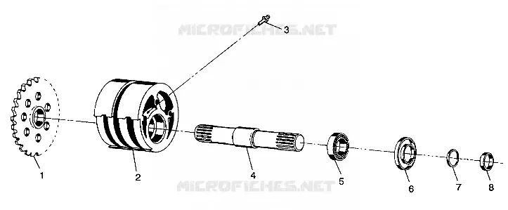 TENDEUR AVANT 4X4 350L S938139 (4924342434012A)