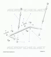 SUSPENSION, REAR BARRE STABILISATRICE
