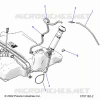 SYSTÃˆME D'ALIMENTATION, FUEL LINES, STD.