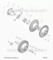 SYSTÃˆME DE TRANSMISSION, CLUTCH, SECONDARY