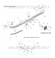 SUSPENSION, FIXATION RAIL