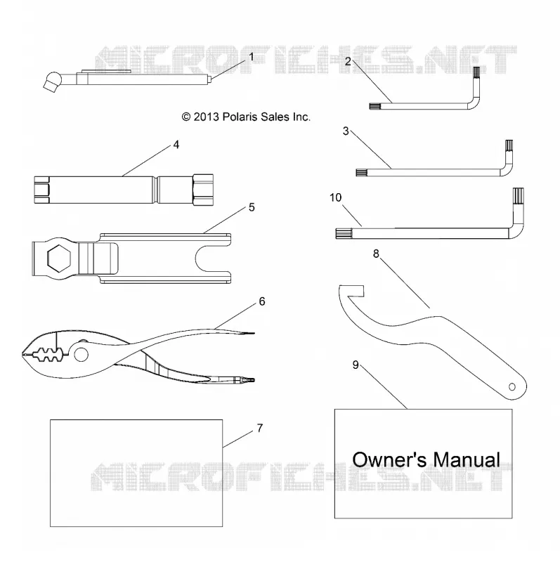 REFERENCES, OUTILS AND MANUEL DU PROPRIETAIRES