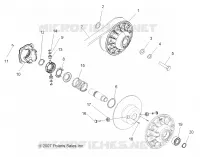 SYSTÈME DE TRANSMISSION, SECONDARY CLUTCH