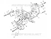 SUPPORT PONT ET FREIN Magnum 2x4 W957544 (4926852685C001)
