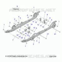 SUSPENSION ARRIERE AND TRACK