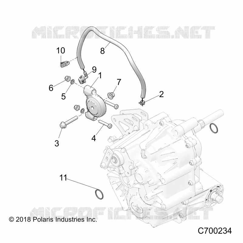 DRIVE TRAIN, MAIN SUPPORT PONT