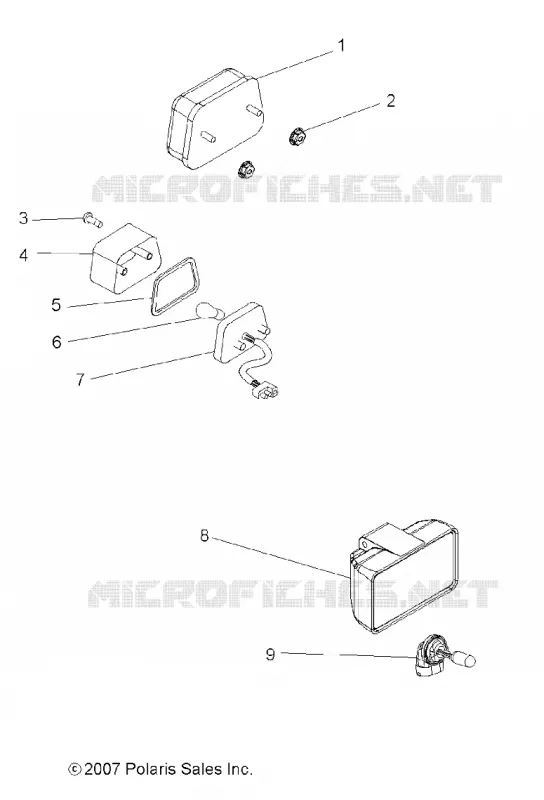 PHARES, TAILIGHTS AND BULBS