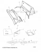 HABITACLE ARRIERE AND HEAT SHIELDS