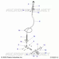 BRAKES, BRAKE PEDAL AND MAITRE CYLINDRE