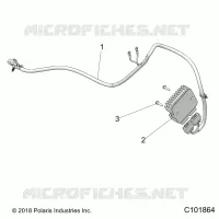 ELECTRICAL, REGULATEUR DE TENSION AND MOUNTING (FROM 11/30/2018)