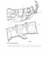 TABLEAU DE BORD, LOWER, HEATER, RH
