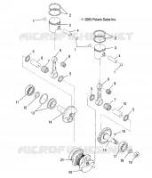 PISTON ET VILEBREQUIN