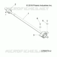 SYSTEME DE TRANSMISSION, REAR PROP SHAFT