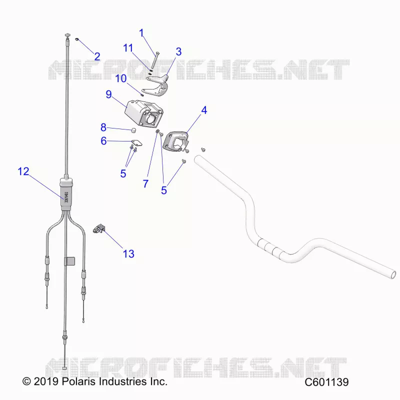 MOTEUR, THROTTLE CONTROL ASM.