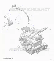 SYSTÃˆME DE TRANSMISSION, MAIN GEARCASE MOUNTING