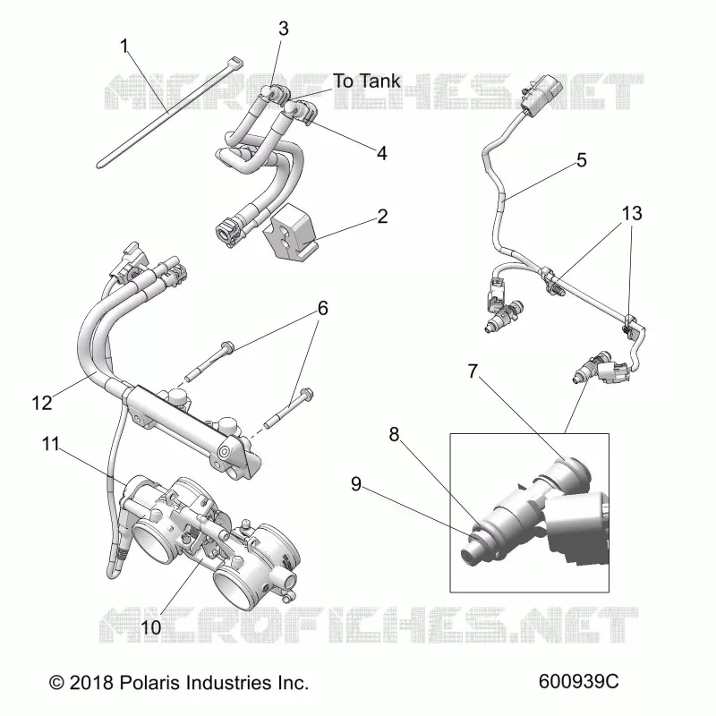 SYSTÃˆME D'ALIMENTATION, RAIL, LINES AND THROTTLE BODY