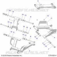 SUSPENSION ARRIERE CONTROL ARMS