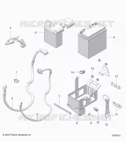 ELECTRICITE, BATTERY/BOX AND CABLES