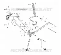 SUSPENSION AVANT/RADIUS RODS