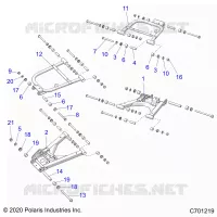 SUSPENSION ARRIERE CONTROL ARMS
